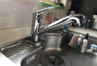 キッチン水栓交換工事　施工後