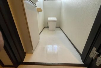 トイレ交換工事　施工後